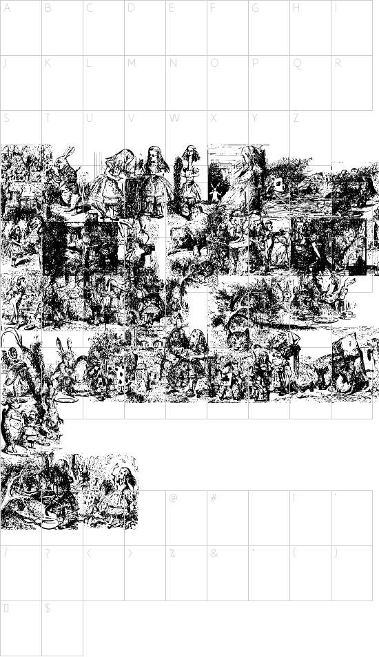 character map