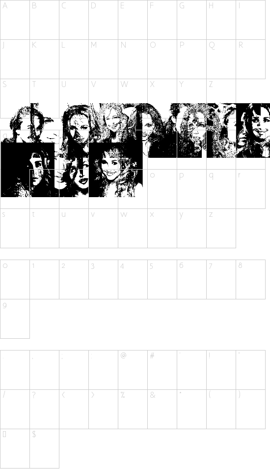 character map