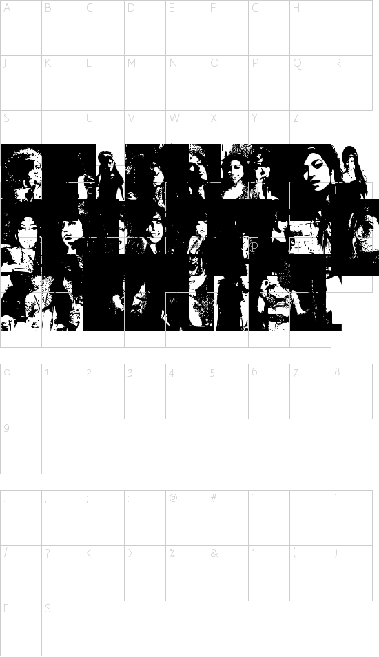 character map