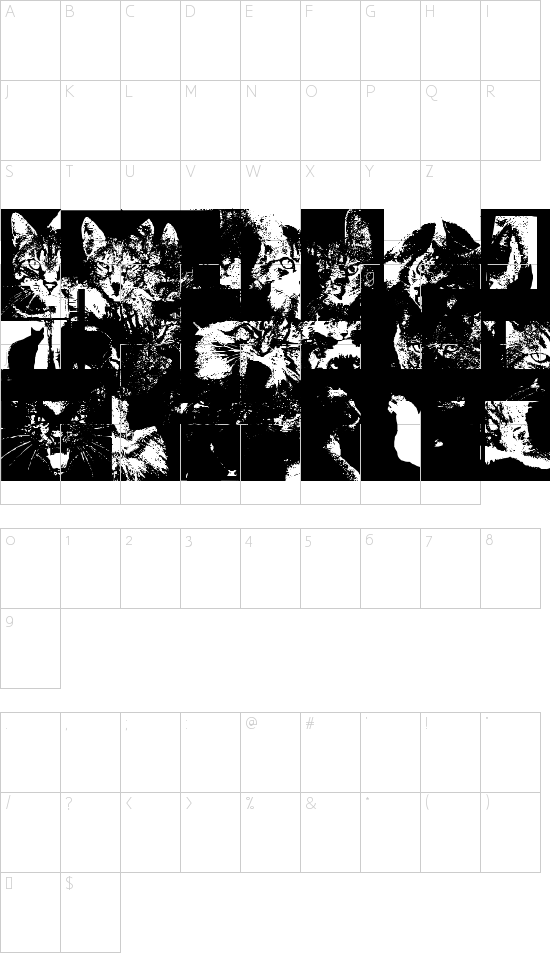 character map