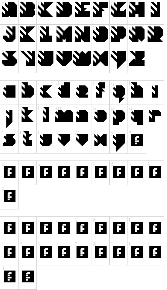 character map