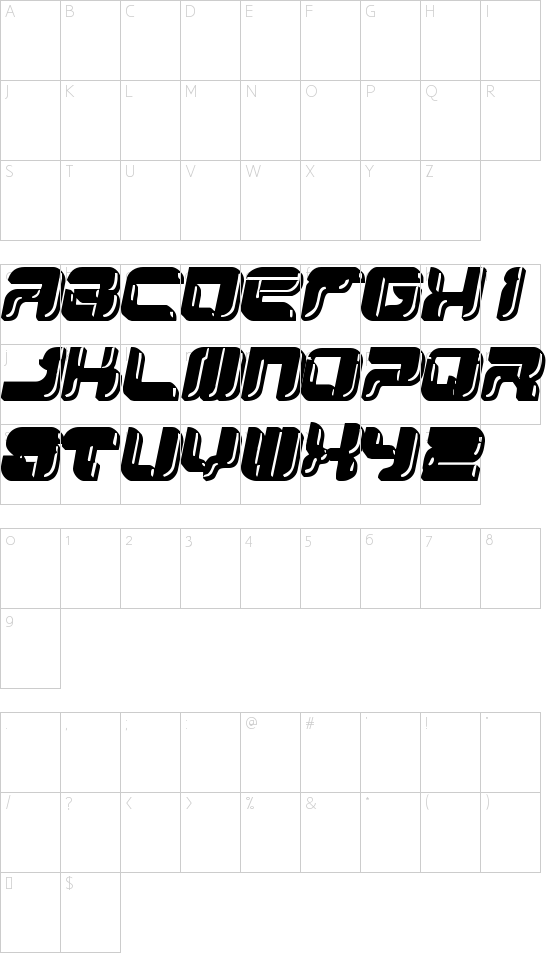 character map